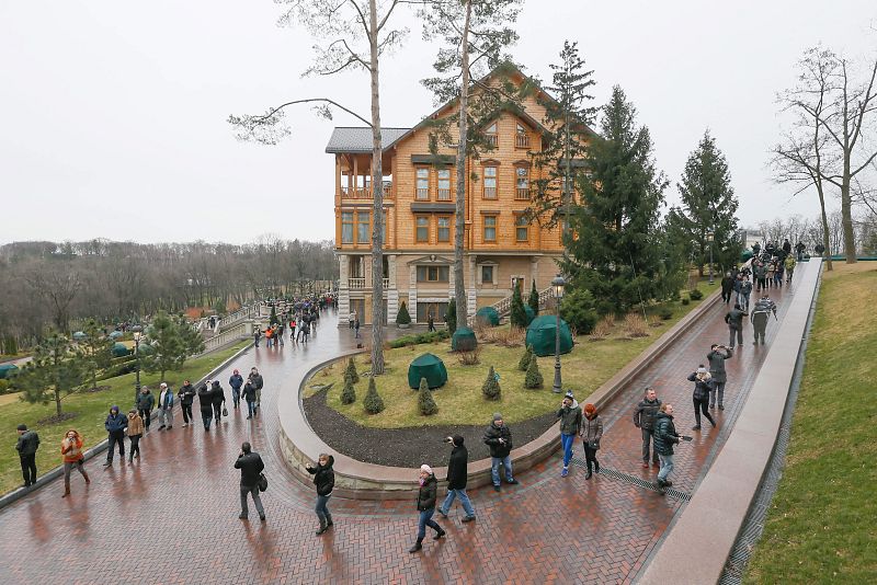 Anti government protest in Ukraine