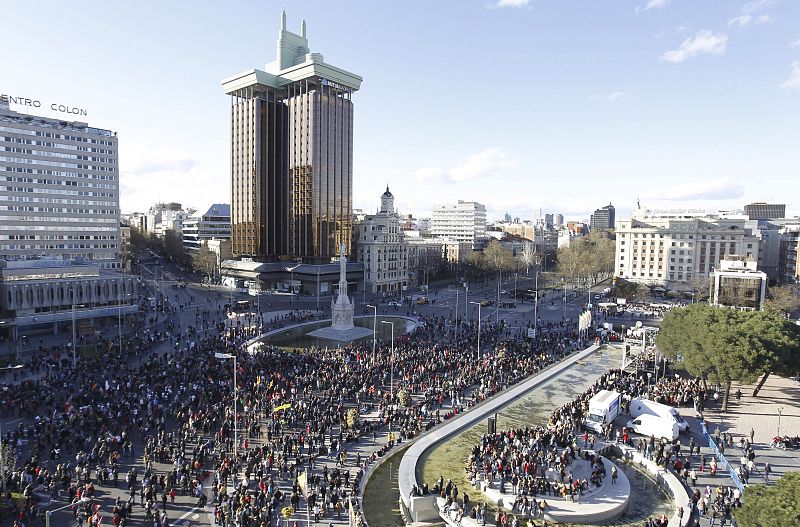 MANIFESTACIÓN DE LAS "MARCHAS POR LA DIGNIDAD"