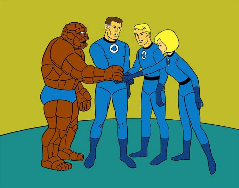 Hanna-Barbera también produjo una olvidable serie de 'Los Cuatro Fantásticos'