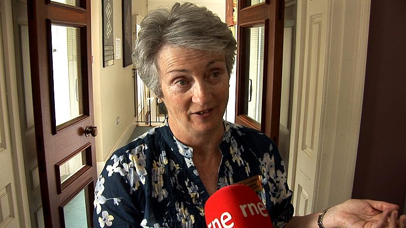 Marie O'Connor, docente del Hunt Museum de LImerick