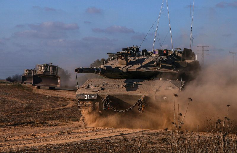 EL EJÉRCITO ISRAELÍ INICIA UNA OPERACIÓN TERRESTRE EN GAZA