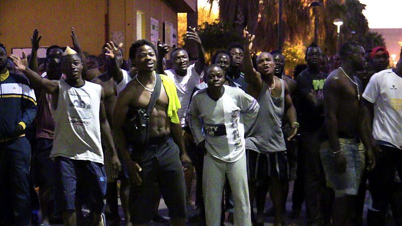 Los que han entrado se han dirigido hacia el Centro de Estancia Temporal (CETI) de Melilla