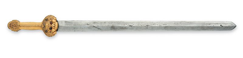 Espada y vaina con inscripción. Período Yongle, 1420. Pekín