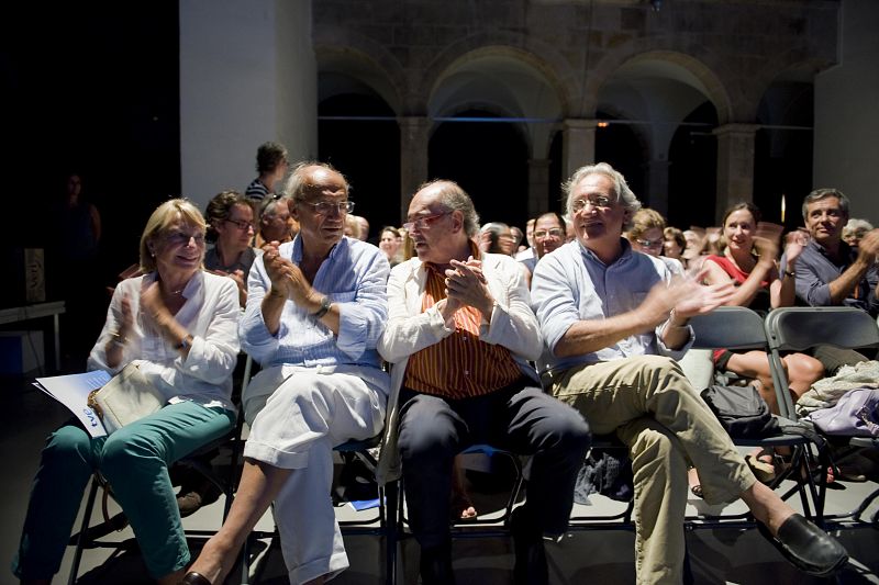 Pere Portabella, Carles Santos y Josep Ruvira