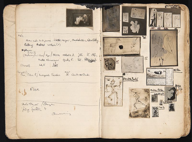 Matias Goeritz, Bitácora con registro de obra, Marruecos y España, (1941)