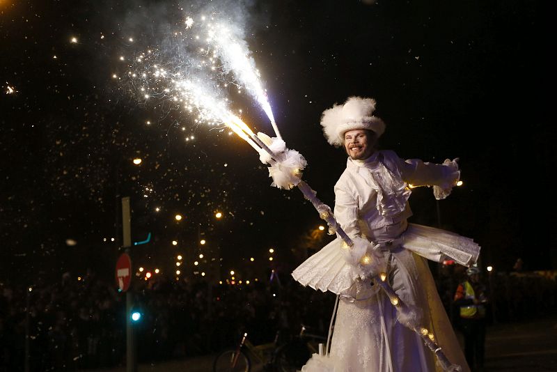 La magia acompaña a los Reyes Magos en Madrid