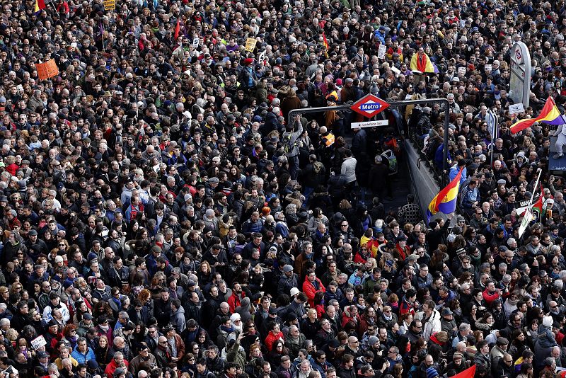 PODEMOS MARCHA EN MADRID POR EL CAMBIO