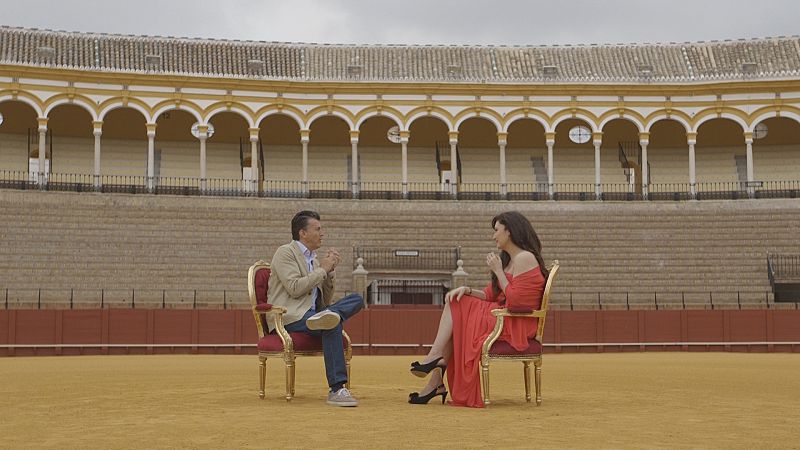 Entrevistamos a la mezzosoprano María José Montiel en el coso sevillano de La Maestranza