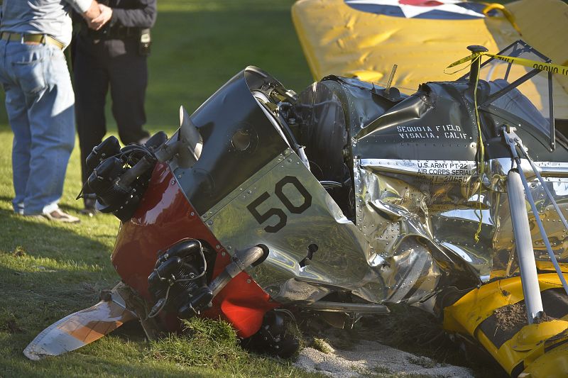 HARRISON FORD SE ACCIDENTA EN AVIONETA EN VENICE, CALIFORNIA
