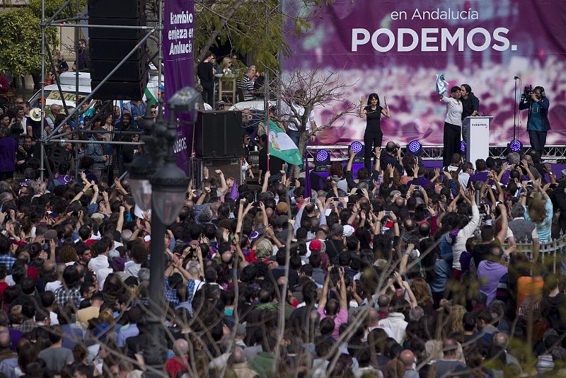 PABLO IGLESIAS: RAJOY QUIERE QUE EN ANDALUCÍA GANEN "LOS DE SIEMPRE"
