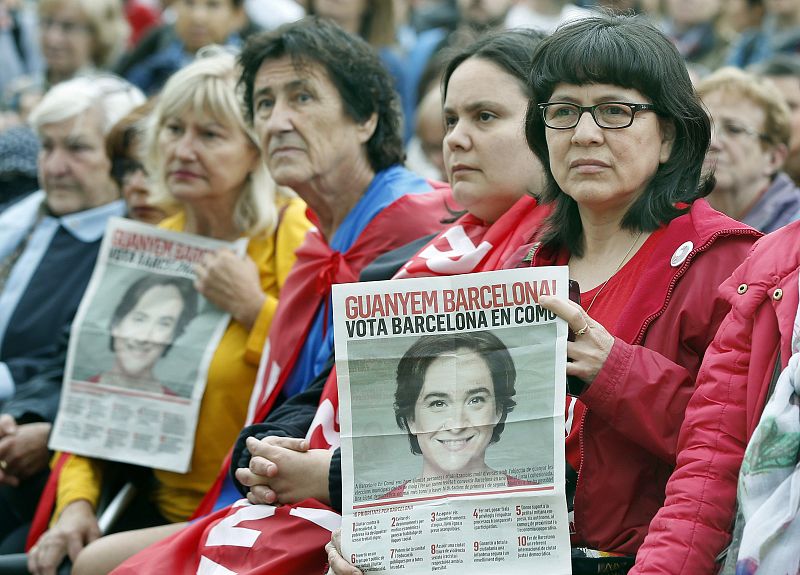 BARCELONA EN COMÚ CELEBRA SU ACTO CENTRAL DE CAMPAÑA