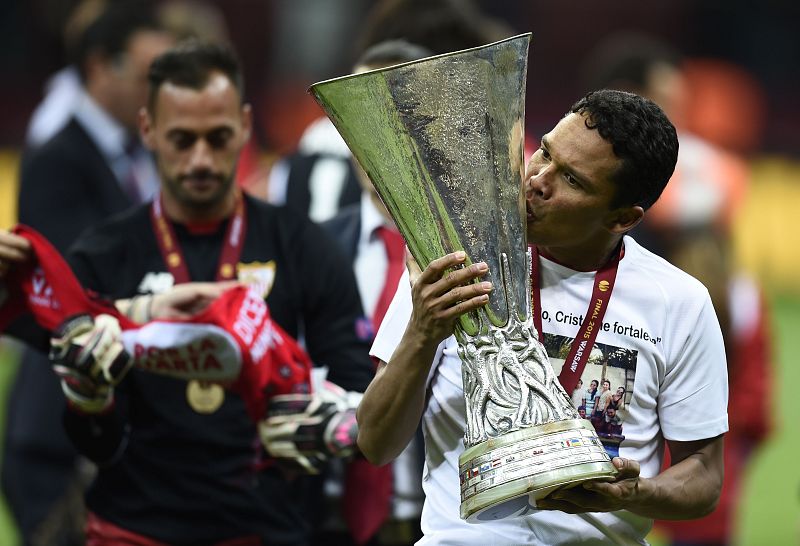 Carlos Bacca ha sido el protagonista de la gran noche europea de los sevillistas.