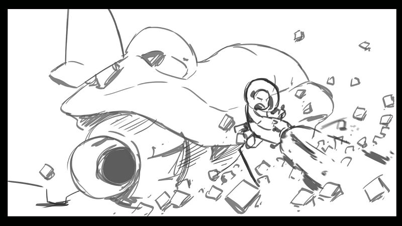 Storyboard de 'Just the Beginning'