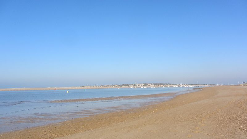 Playa de la Barrosa (Chiclana de la frontera, Cádiz).