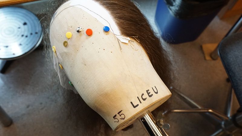 En el Liceu las pelucas siempre son de cabello natural