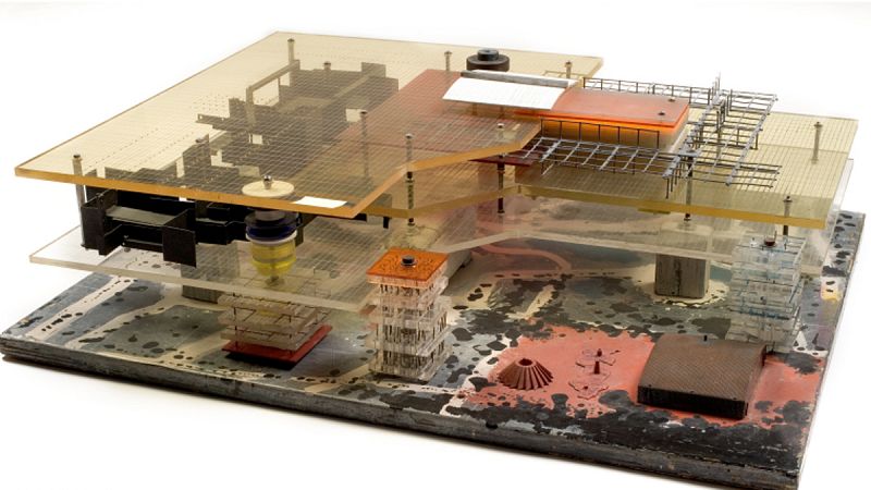 Imagen de la obra 'Rode Sector (1958) de Constant Anton Nieuwenhuys