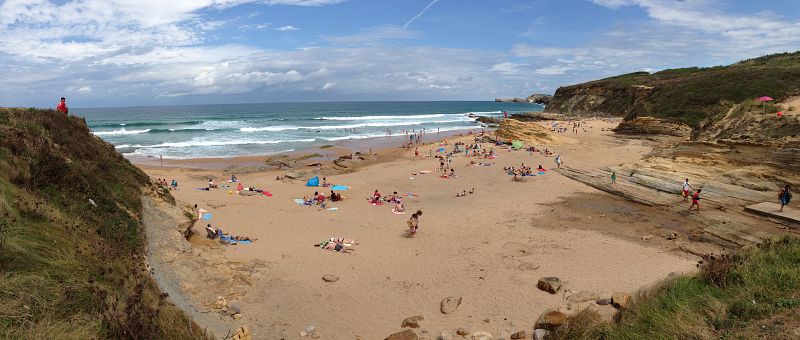 Playa de Liencres (Cantabria).