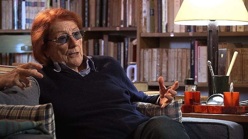 L'escriptora Rosa Regàs, sorgida de la Gauche Divine