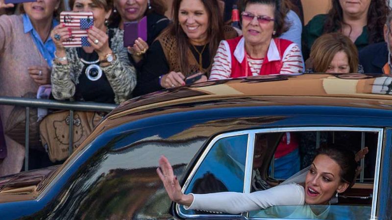 Eva González y Cayetano Rivera se casan en Mairena del Alcor, Sevilla