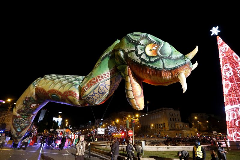 Cabalgata de Reyes en Madrid