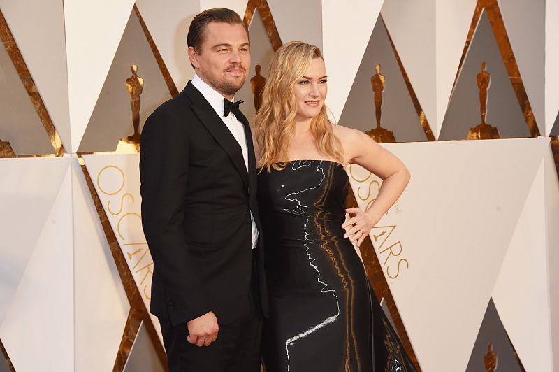 Leonardo DiCaprio y Kate Winslet, 18 años después de 'Titanic'.