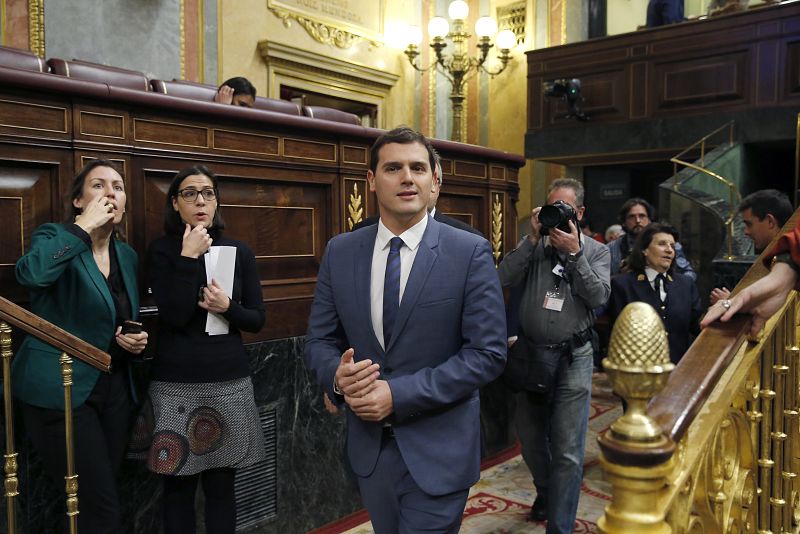 Las imágenes de la segunda votación de investidura