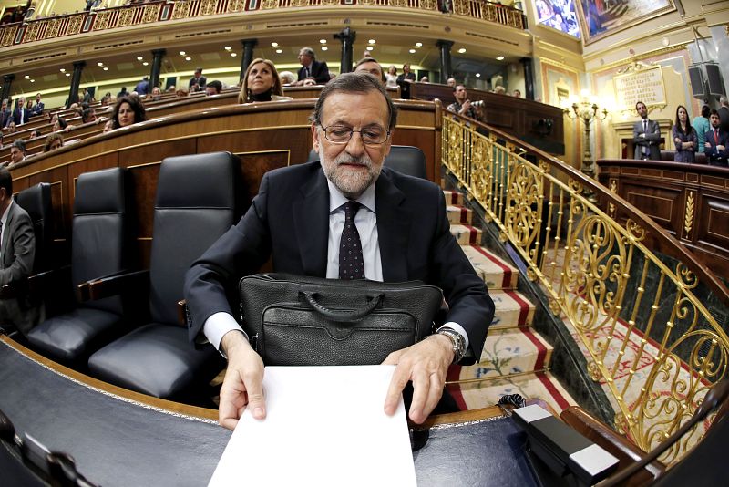 Las imágenes de la segunda votación de investidura