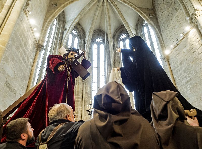 Viernes Santo en la localidad lucense de Viveiro