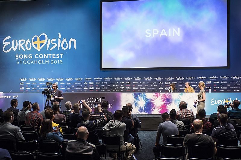 Fotos de la primera jornada de ensayos de Barei en Eurovisión 2016