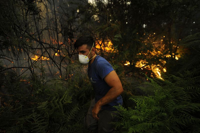 La Xunta cree que muchos de los incendios han sido intencionados