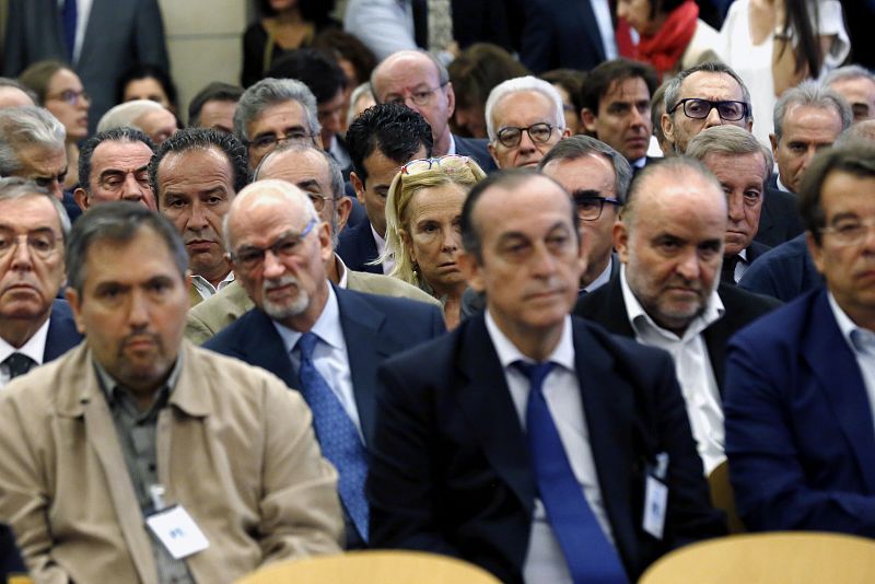 65 acusados comparecen ante la Audiencia Nacional