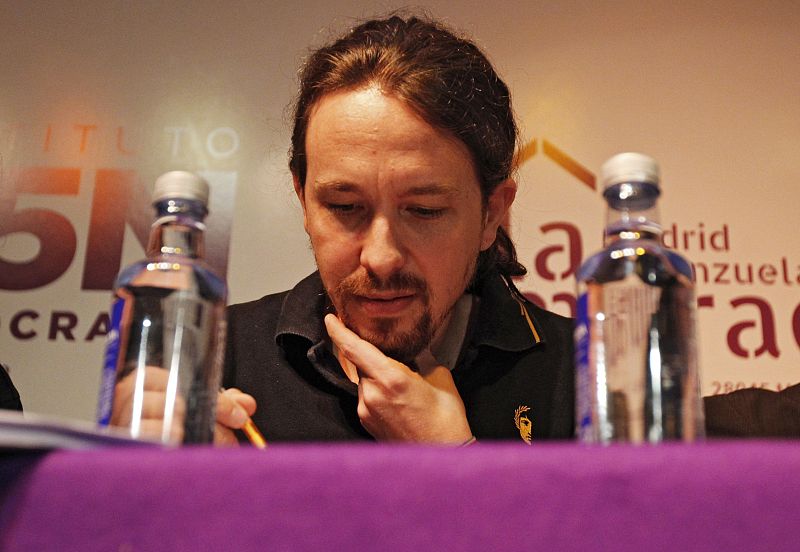 PABLO IGLESIAS ASISTE A LA PRESENTACIÓN DE LIBRO