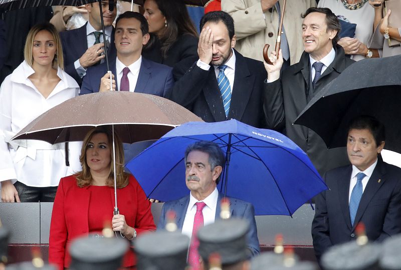 Los presidentes autonómicos de Andalucía, Cantabria y Asturias