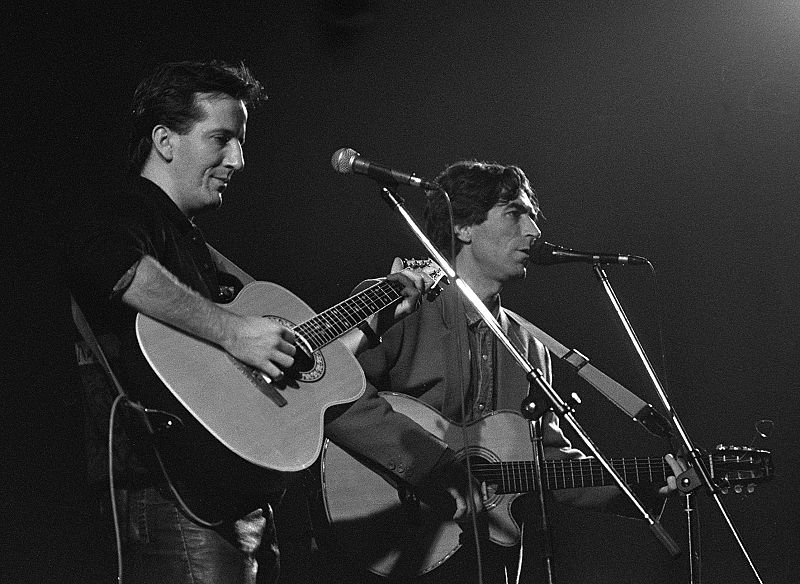 Sabina, junto a Pancho Varona, su fiel escudero