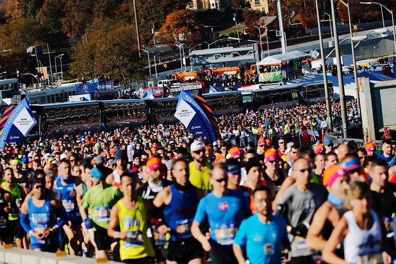 Las mejores imágenes de la maratón de Nueva York