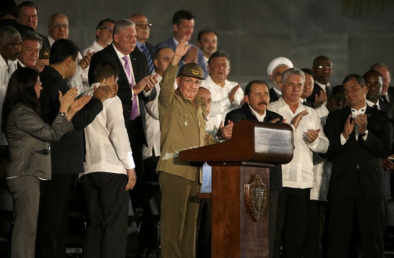 Las mejores imágenes del emotivo homenaje a Fidel Castro