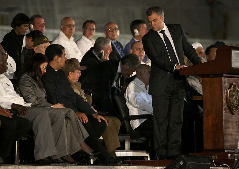 Las mejores imágenes del emotivo homenaje a Fidel Castro