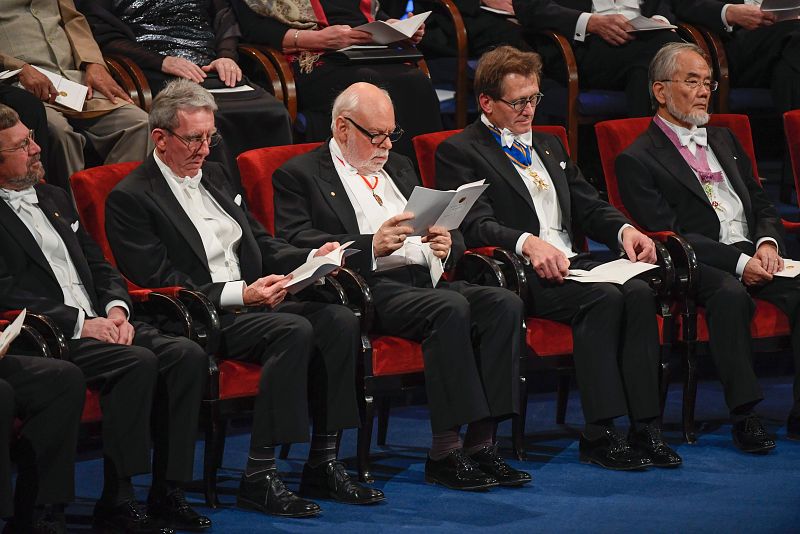 Entrega de los Premios Nobel 2016