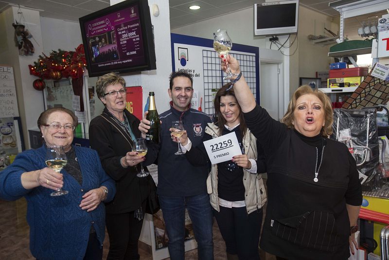 Teorreagüera, en Murcia, celebra un quinto premio
