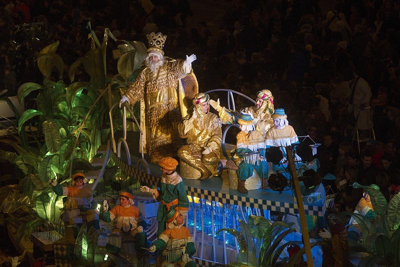 Cabalgata de Reyes en Barcelona