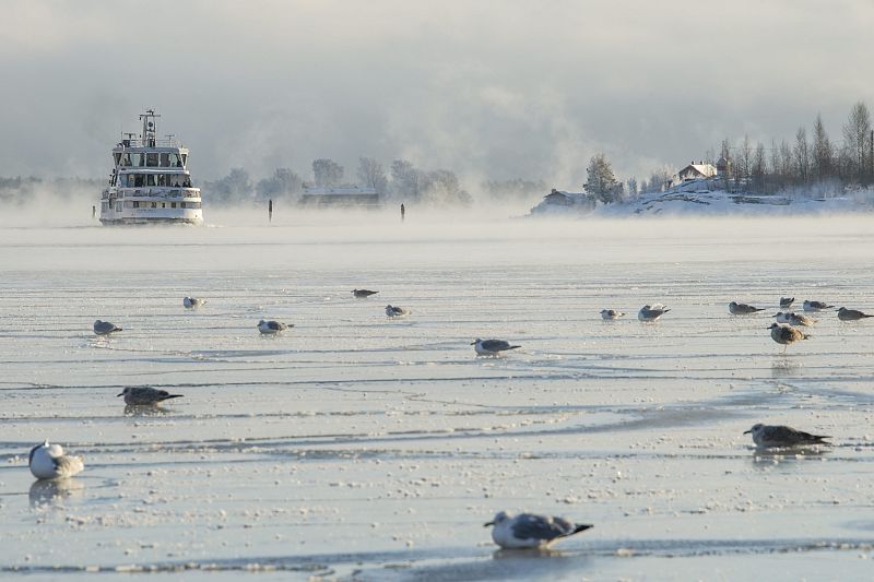 Frío en Helsinki