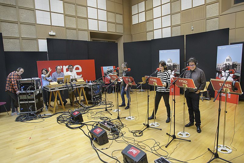 Un momento del ensayo de 'Jekyll y Hyde'