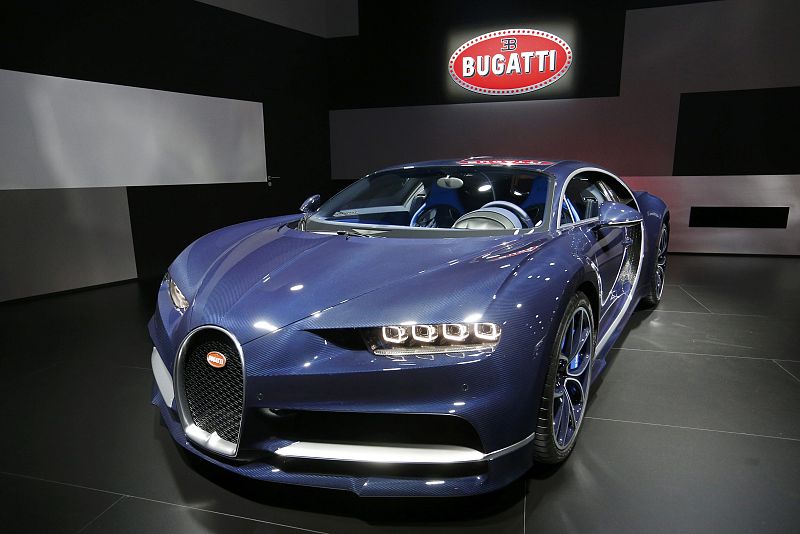 Bugatti Chiron, en la 87 Exposición Internacional del Motor de Ginebra