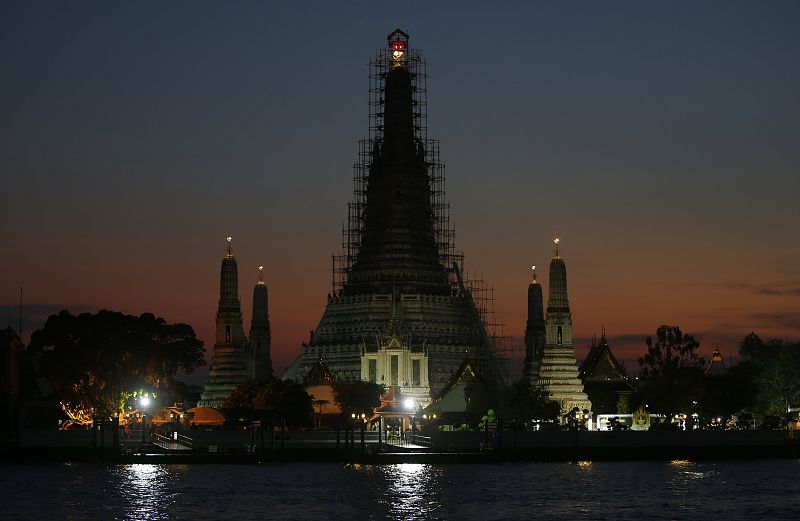 El Templo Dawn, en Bangkok