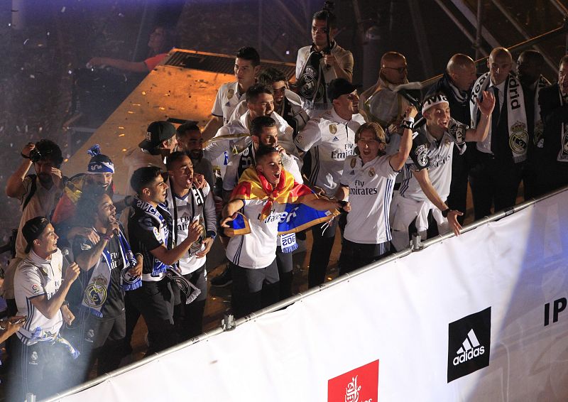 El Real Madrid celebra su 33ª Liga