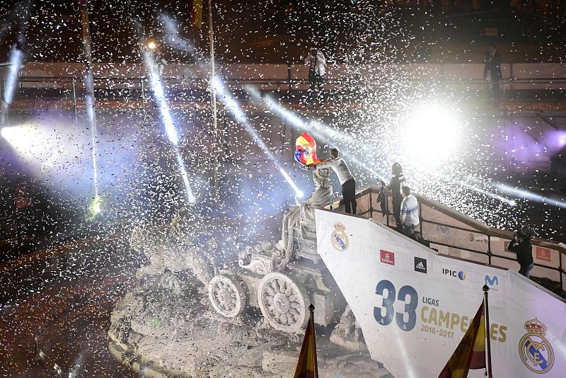 El Real Madrid celebra su 33ª Liga