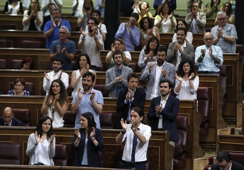 SEGUNDA JORNADA DEL DEBATE DE LA MOCIÓN DE CENSURA DE PODEMOS CONTRA MARIANO RAJOY