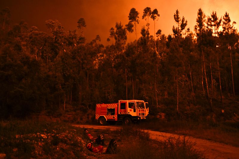 Incendios en Portugal
