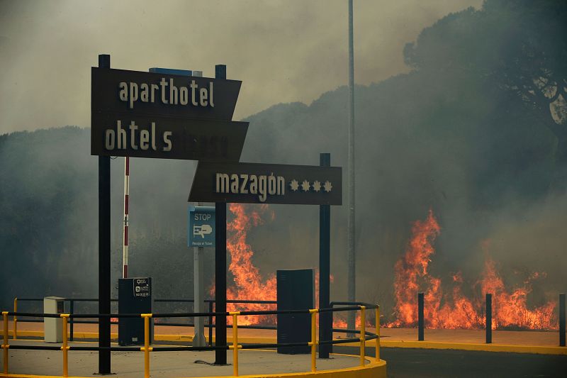 Incendio en Moguer