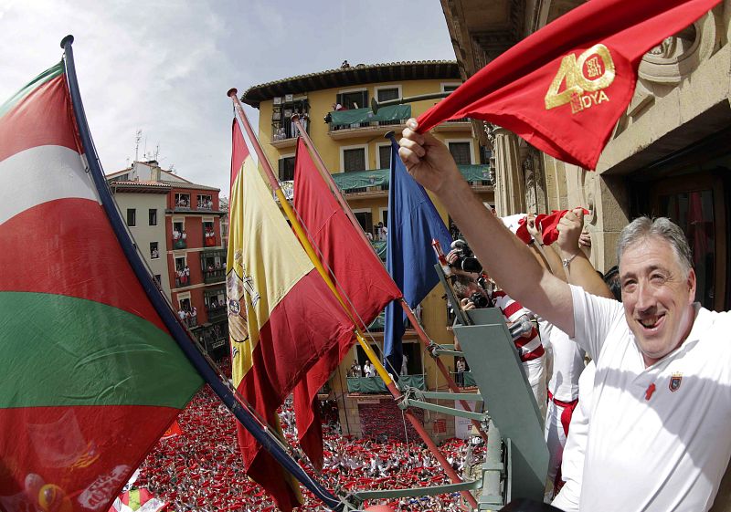 Inicio de las fiestas de San Fermín 2017